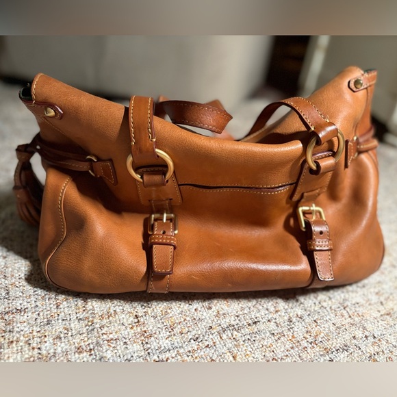 ❤️💚🤎Dooney & Bourke Florentine Leather Bag🤎💚❤️ - Picture 2 of 13